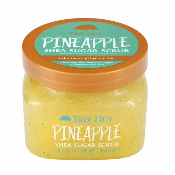 Esfoliante de Açúcar e Karité Tree Hut Pineapple 510g