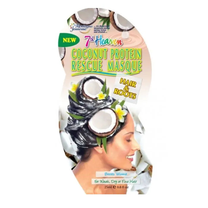 Máscara de Proteína de Coco para Recuperação Capilar Montagne Jeunesse 25ml