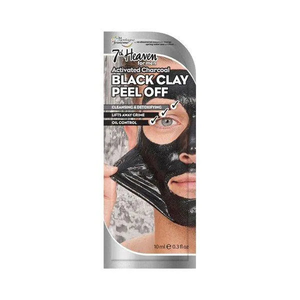 Máscara Peel-Off de Argila Preta Montagne Jeunesse For Men 10ml