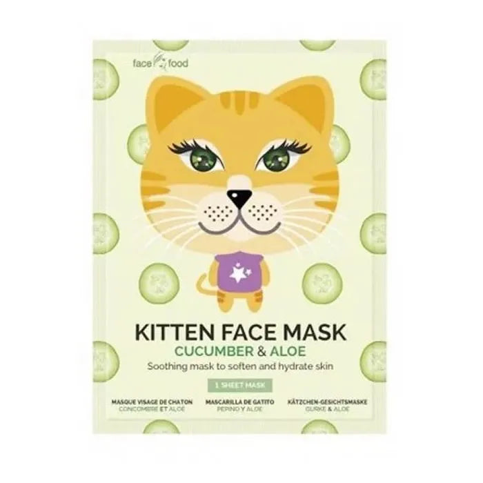 Máscara facial de gatinho Montagne Jeunesse, 1 unidade