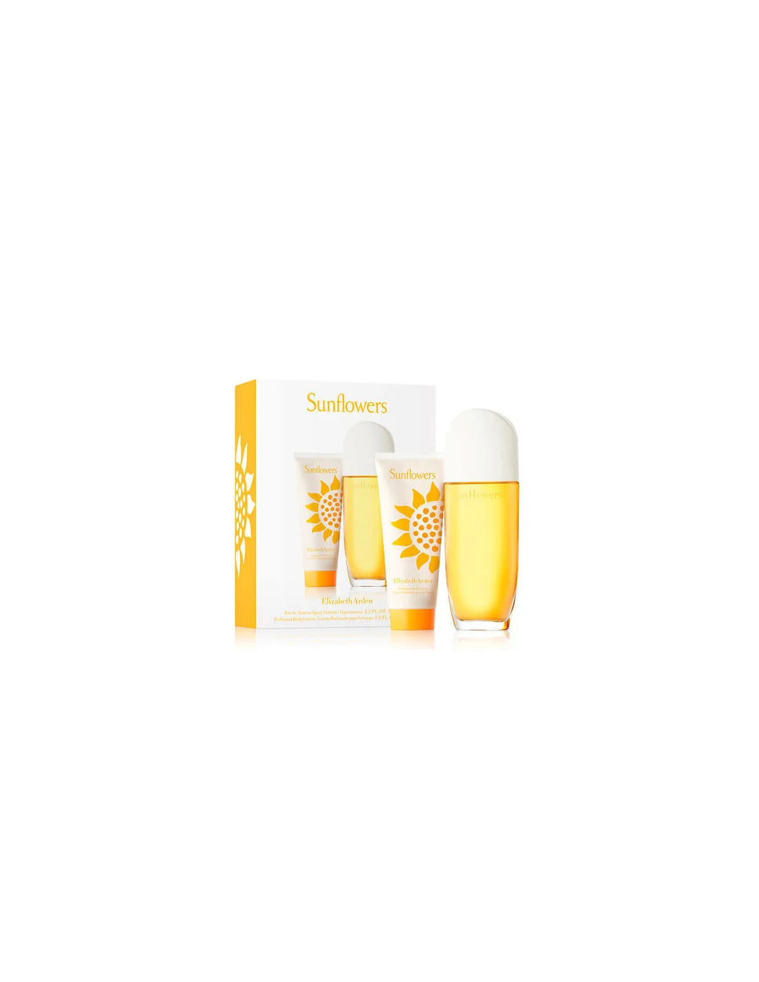 Elizabeth Arden e Arden Sunflowers Eau de Toilette Spray 100 ml, tamanho de viagem
