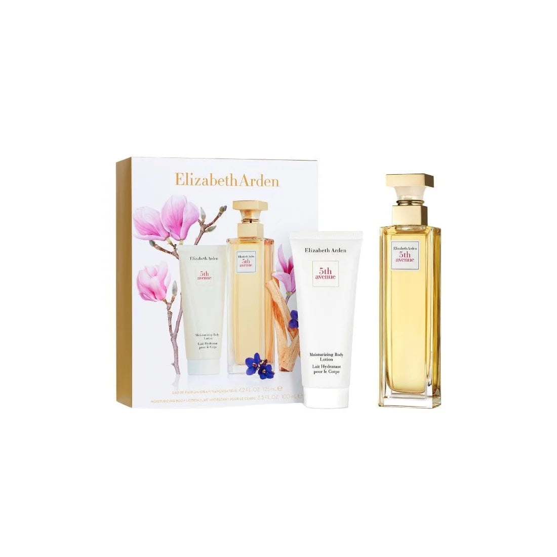 Elizabeth Arden 5th Avenue e Arden Beauty EDP 125 ml + Loção Corporal Cofre 26