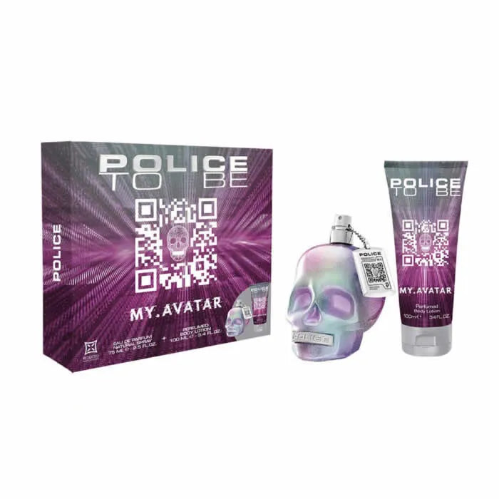 Police To Be My Avatar Woman Eau de Toilette Spray 75ml 2-teiliges Geschenkset