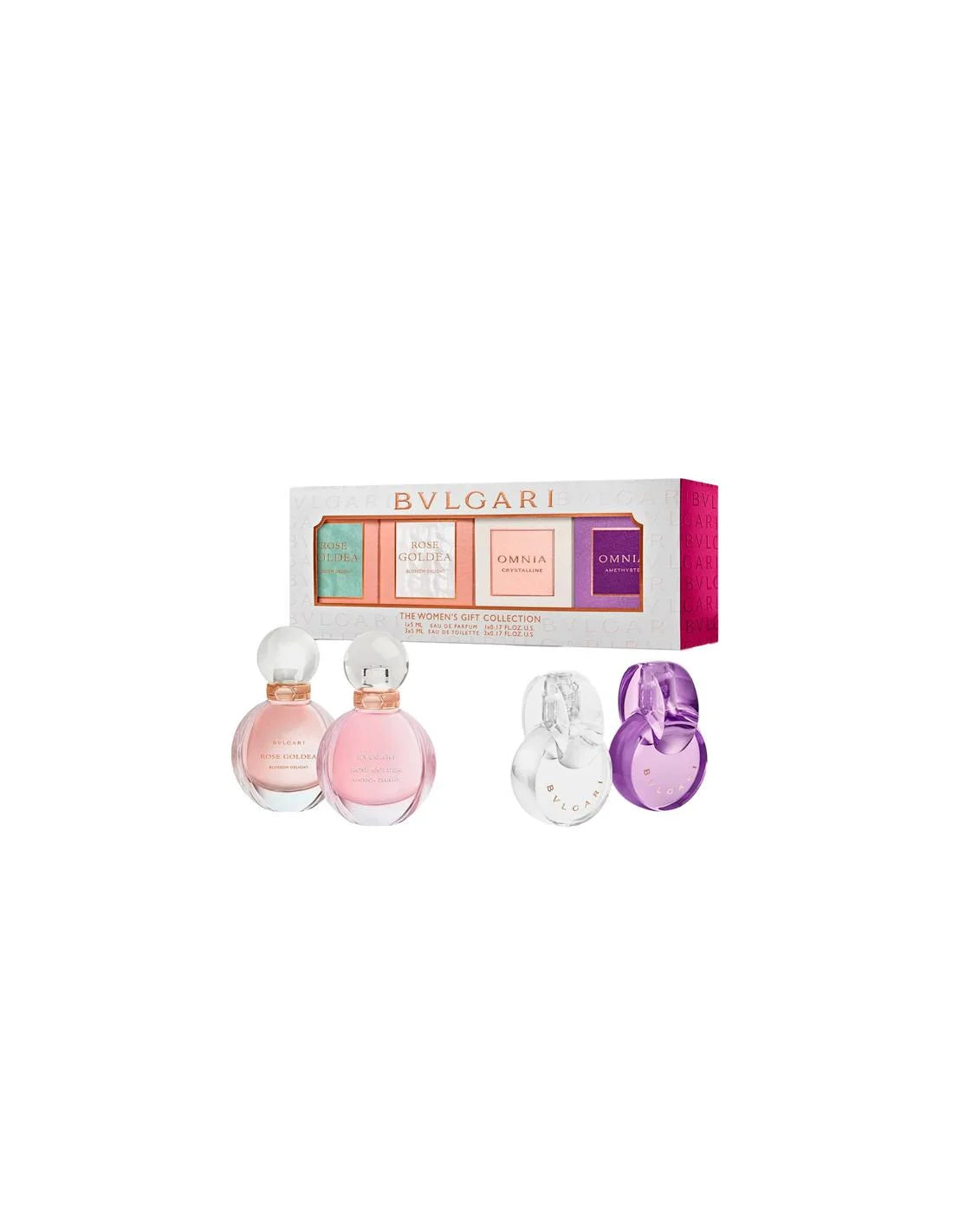 Conjunto Miniatura Bvlgari Bvl 4 X 5ml