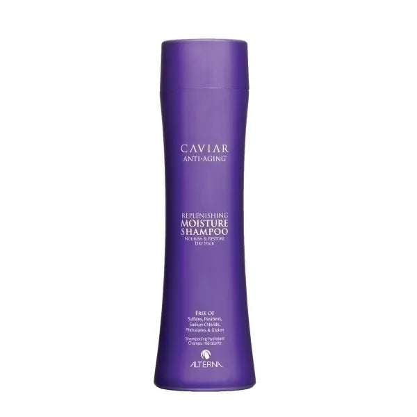 Champô de Hidratação Replenishing Moisture Anti-Aging Caviar da Alterna 250ml