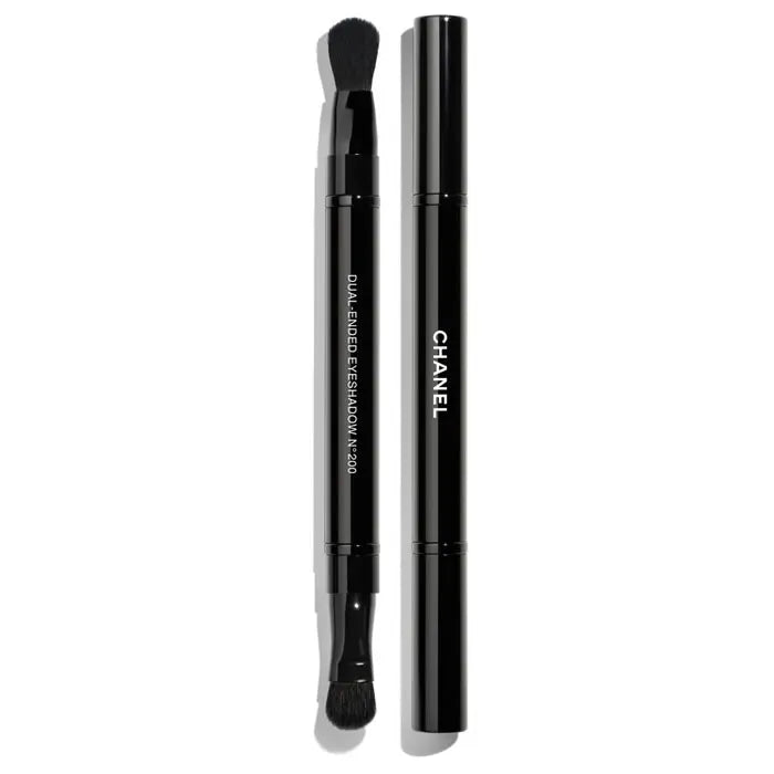 Pincel de Sombras Retrátil de Ponta Dupla Nº200 da Chanel