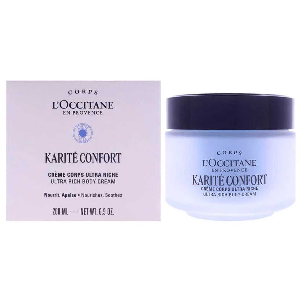L'Occitane Karité Confort Creme Corporal Ultra Rico Recarregável 200 ml