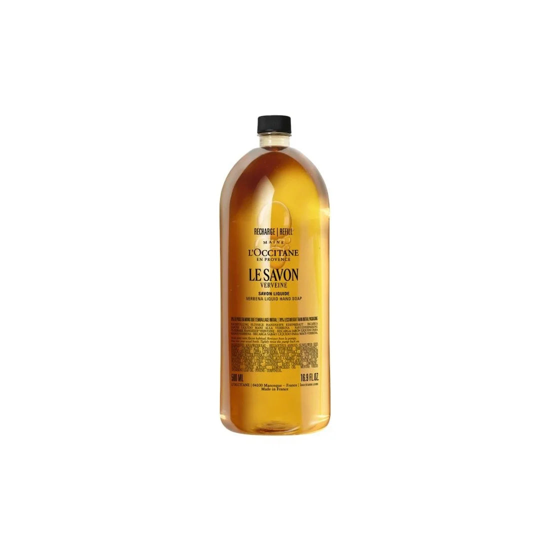 L'Occitane Karité Confort Sabonete Líquido de Verbena Recarga 500 ml