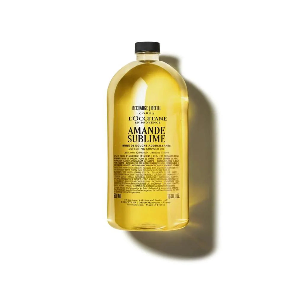 L'Occitane Óleo de Duche Amêndoa 500ml Recarga