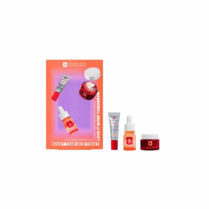Coffret Erborian Skin Therapy Olhos 15ml + CC Eye Clair 3ml, 3 produtos