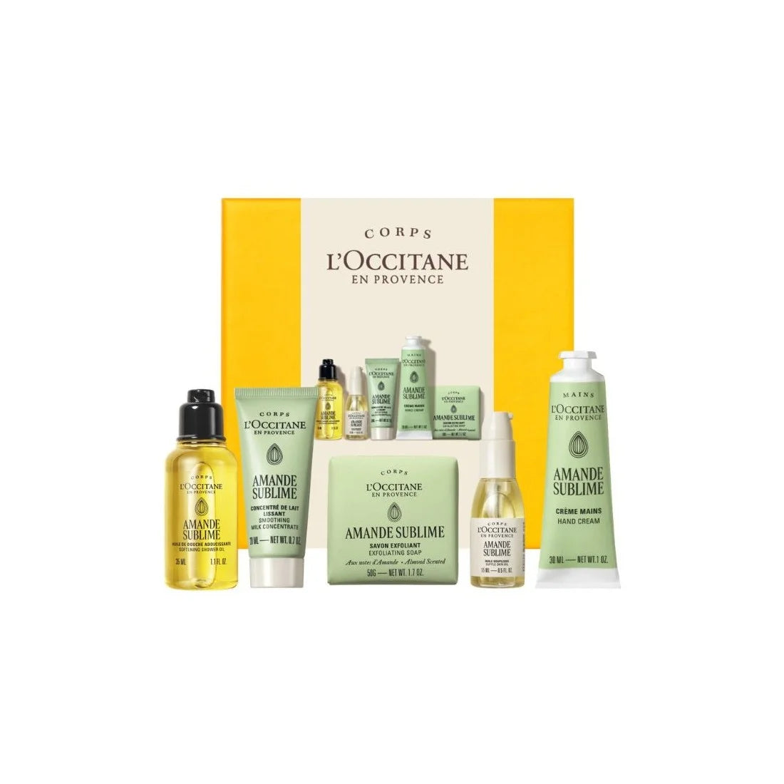 Conjunto de Rotina Amêndoa L'Occitane