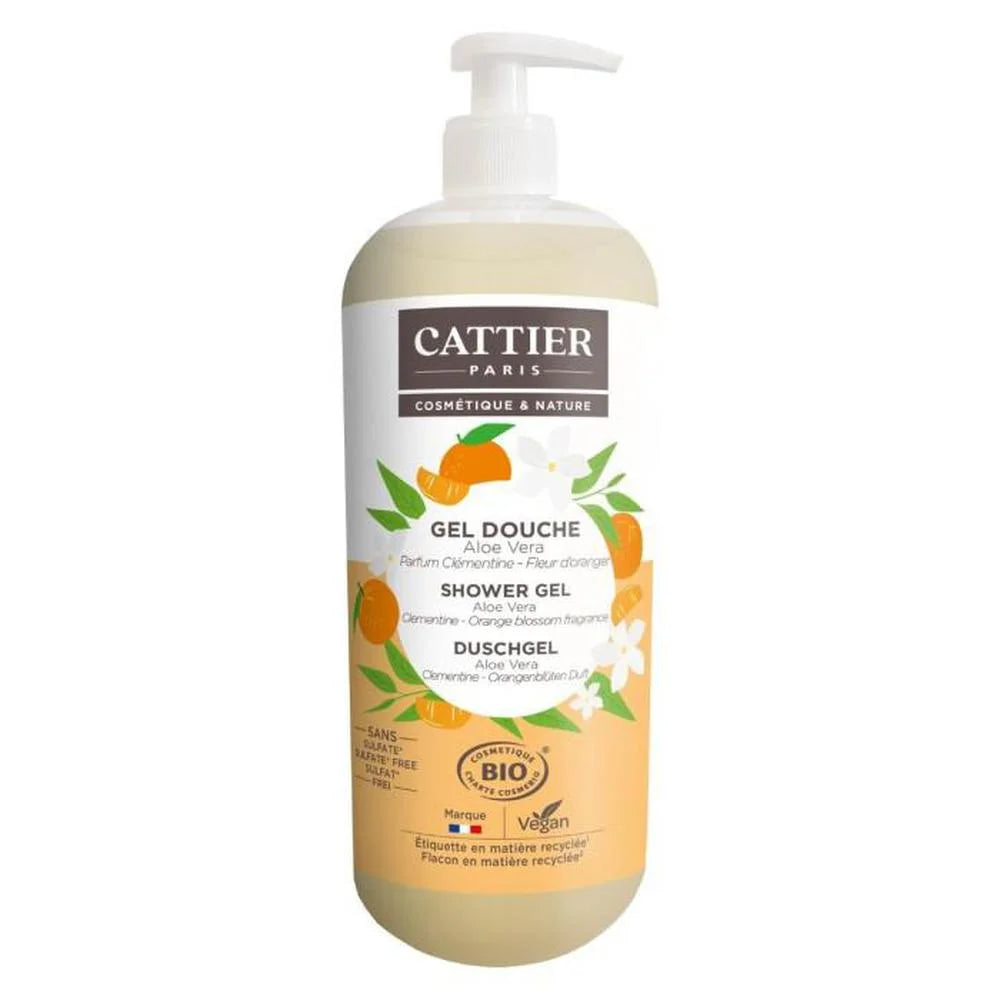 Cattier Paris Cattier Gel de Duche Clementina-Laranjeira 1l