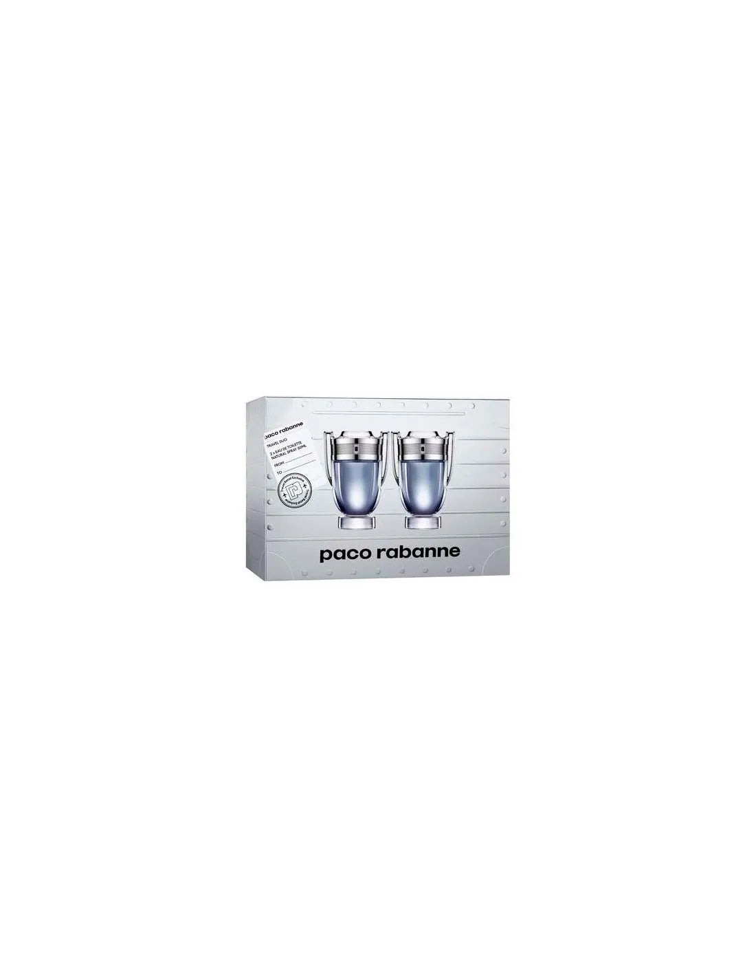 Paco Rabanne Invictus Eau de Toilette Spray 2 × 50 ml Duplo