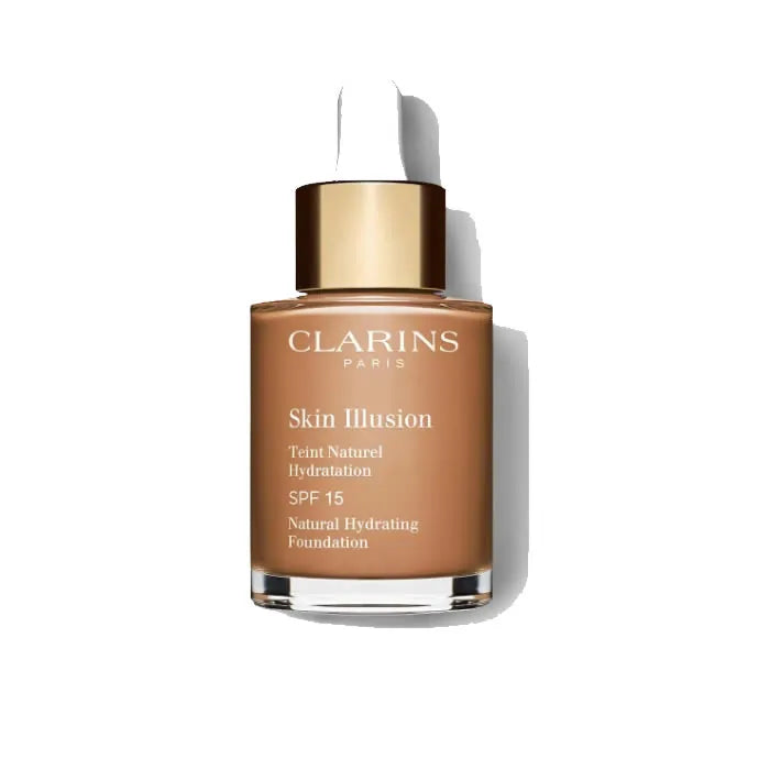Clarins Skin Illusion Natural Foundation Hydration LSF15 113 Chestnut 30ml