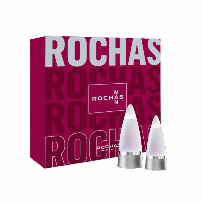 Rochas Man Eau De Toilette Vaporizador 100ml Coffret 2 Produtos