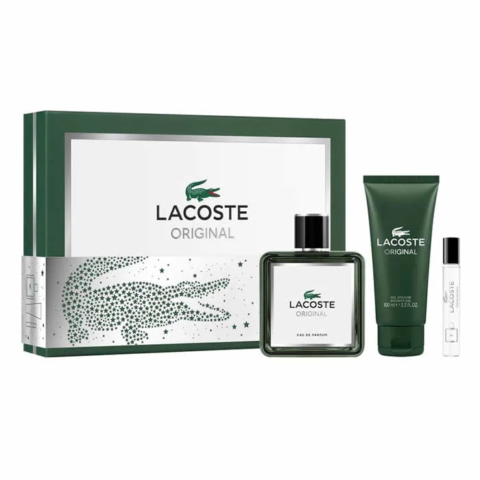 Lacoste Original Eau De Parfum Vaporisateur 100ml Coffret 3 Produits