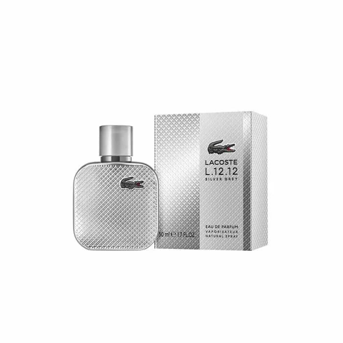 Lacoste L.12.12 Silver Grey Eau De Parfum Vaporizador 50ml