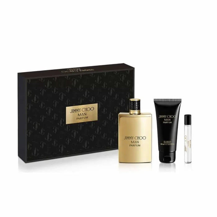 Jimmy Choo Man Eau De Parfum Spray 100ml Coffret 3 Produits