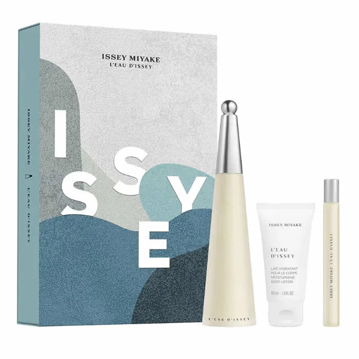 Issey Miyake L'Eau D'Issey Eau de Toilette Spray 100ml Coffret 3 Produtos