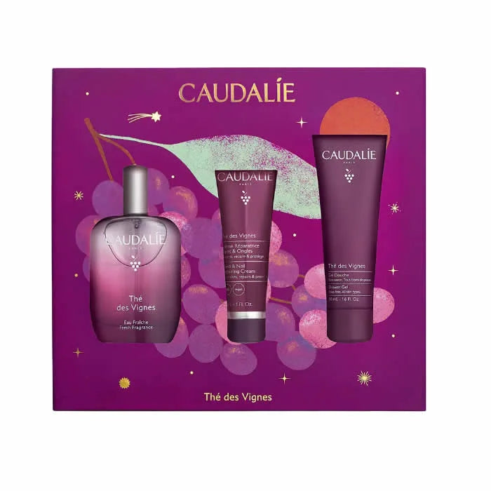 Caudalie Thé Des Vignes Fresh Fragance Spray 50ml Cofrret 3 Produits