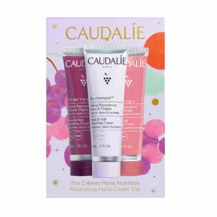 Caudalie Nourishing Hand Cream Trio Geschenkset mit 3 Produkten