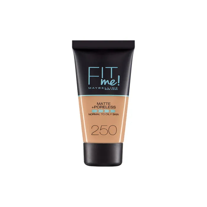 Maybelline Fit Me Matte Poreless Fond De Teint 250 Sun Beige