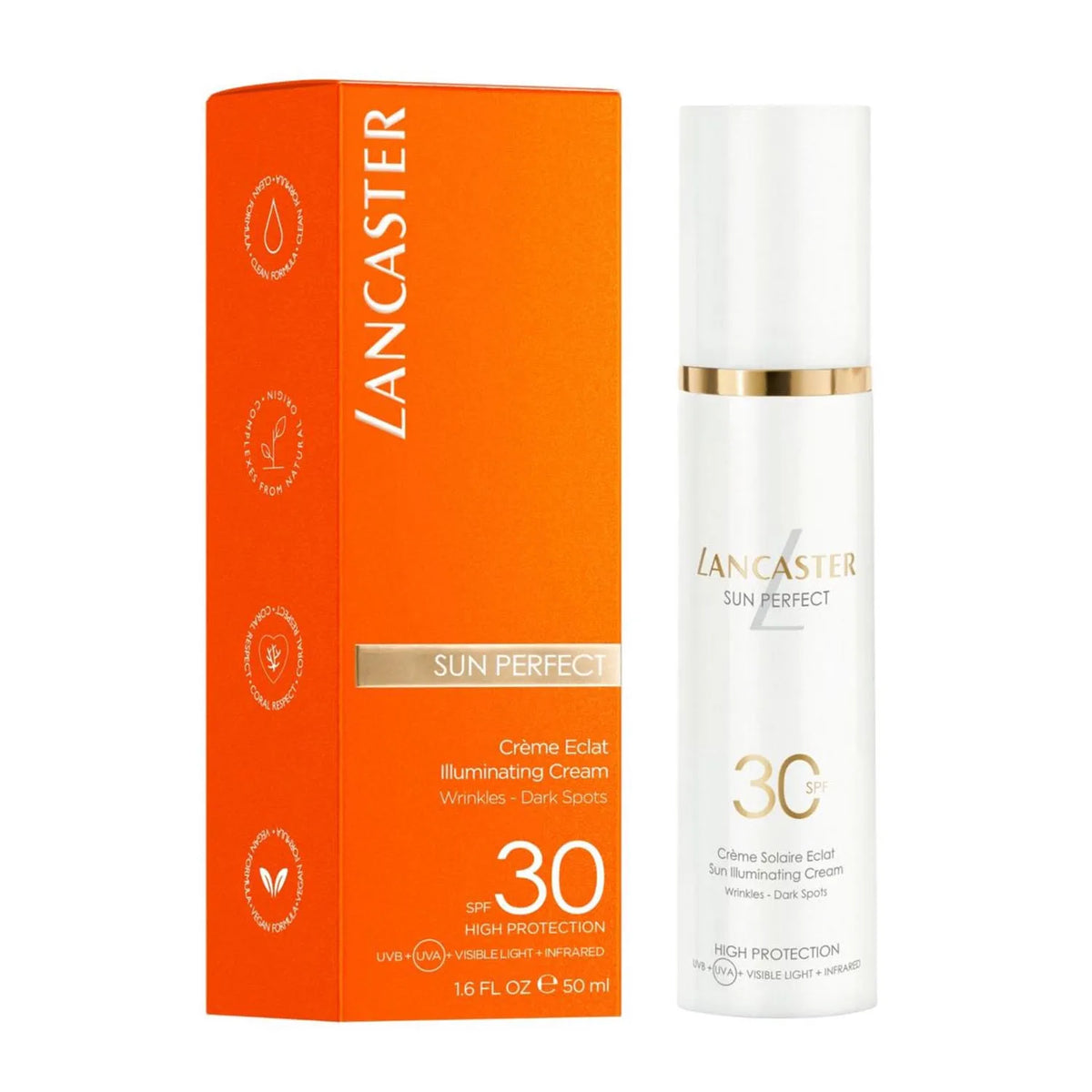Lancaster Sun Perfect Illuminating Cream Spf30 Dunkle Flecken 50ml