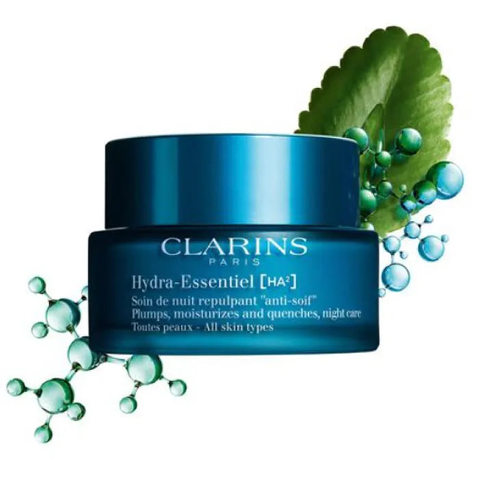 Clarins Hydra-Essentiel Aufpolsternde Anti-Durst Nachtpflege 50ml