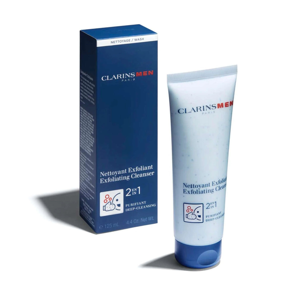 Clarins Men Gel de Limpeza Esfoliante 125ml