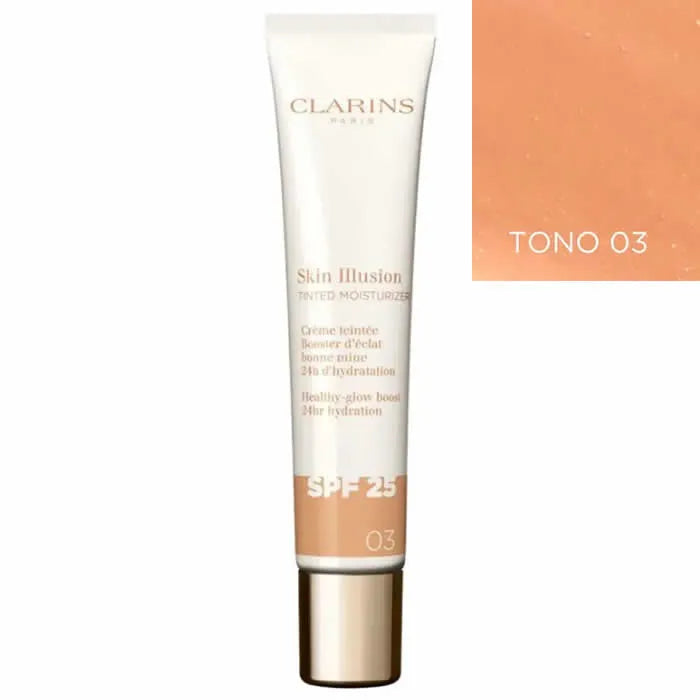 Clarins Skin Illusion Getönte Feuchtigkeitspflege LSF25 03 40ml