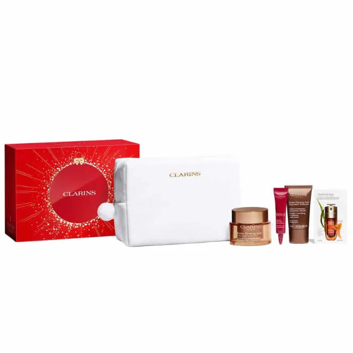 Clarins Extra-Straffende Tagescreme für alle Hauttypen 50ml Set mit 5 Produkten