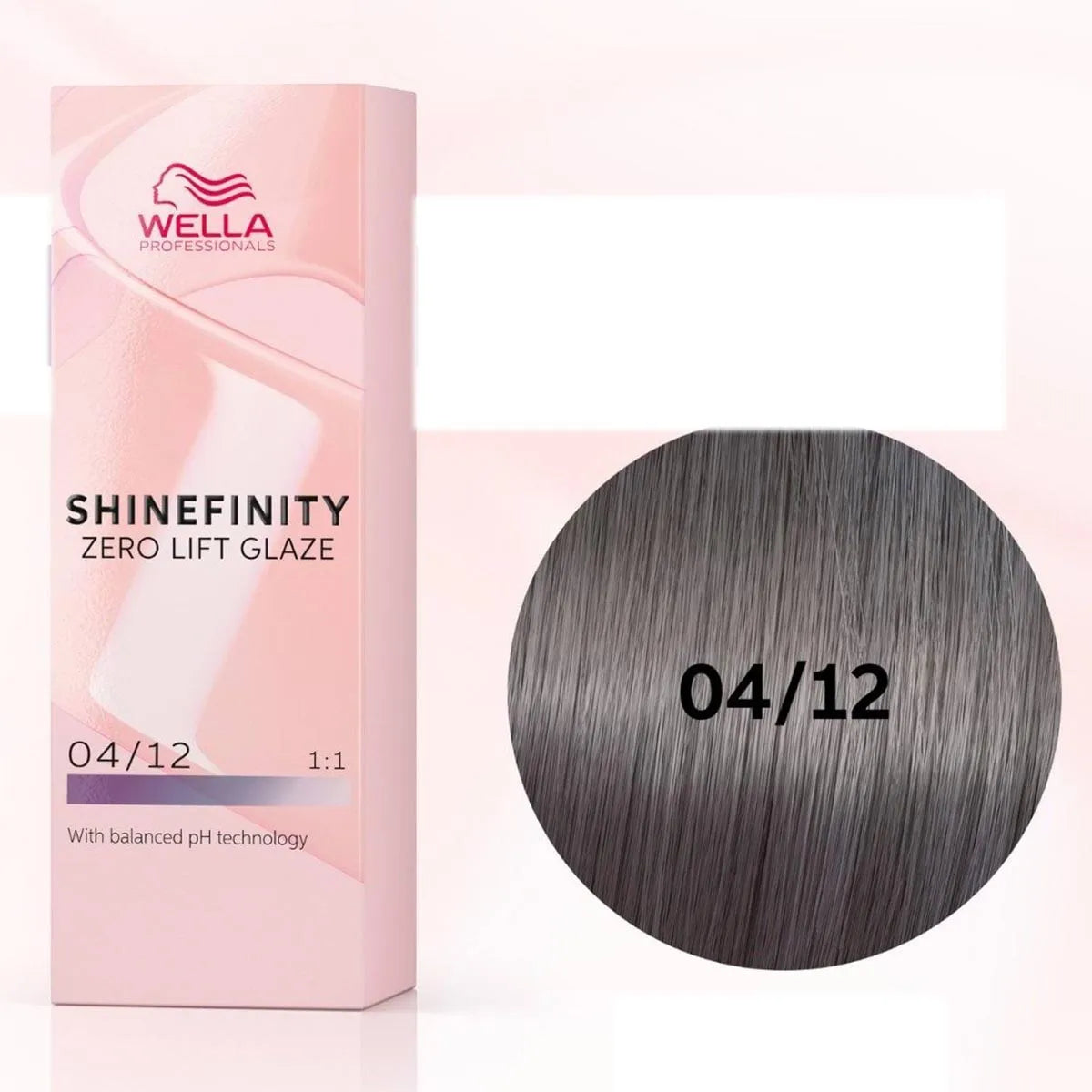 Wella Shinefinity Zero Lift Glaze Tonalizante 04-12 60ml