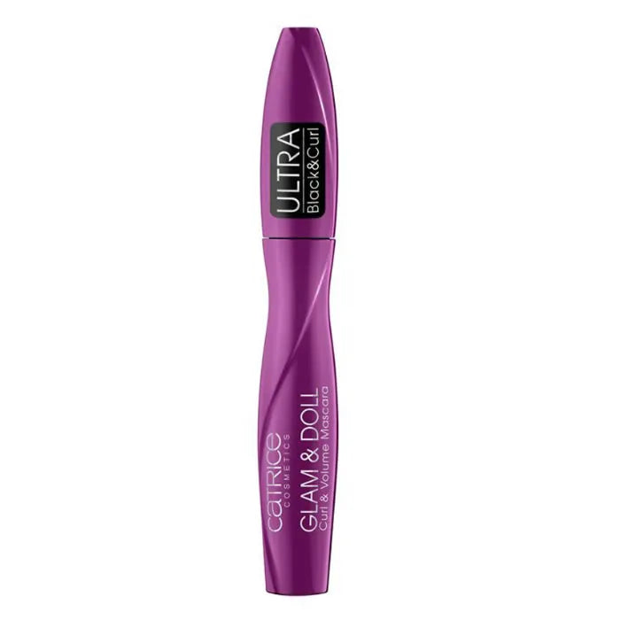 Máscara de Pestanas Catrice Glam & Doll Curl & Volume 010 Ultra Black 10ml