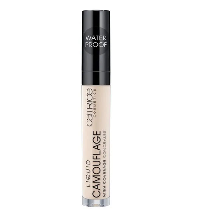 Corretor de Alta Cobertura Catrice Liquid Camouflage 010 Porcellain 5ml