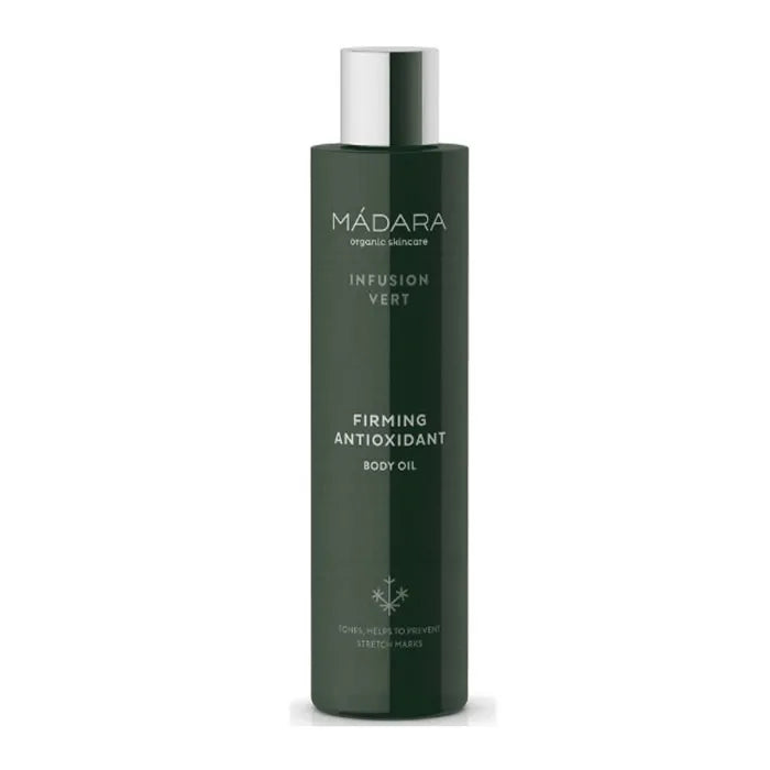 Mádara Infusion Vert Huile Corporelle Antioxydante Raffermissante 200ml
