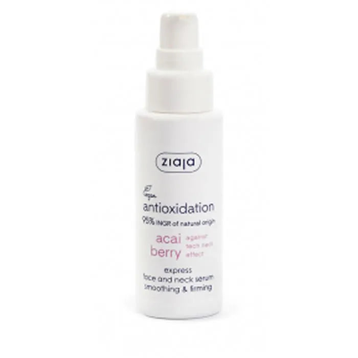 Sérum Concentrado Antioxidante Ziaja Açaí para Rosto e Pescoço 50ml