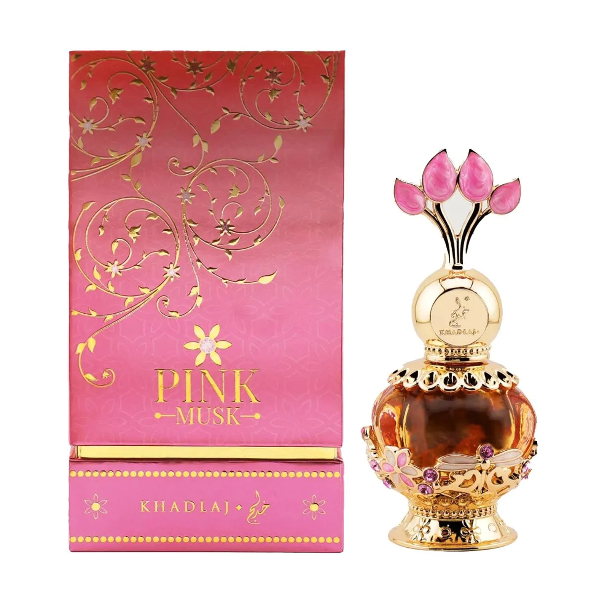 Khadlaj Perfumes Khadlaj Pink Musk Óleo Perfumado Concentrado 20ml