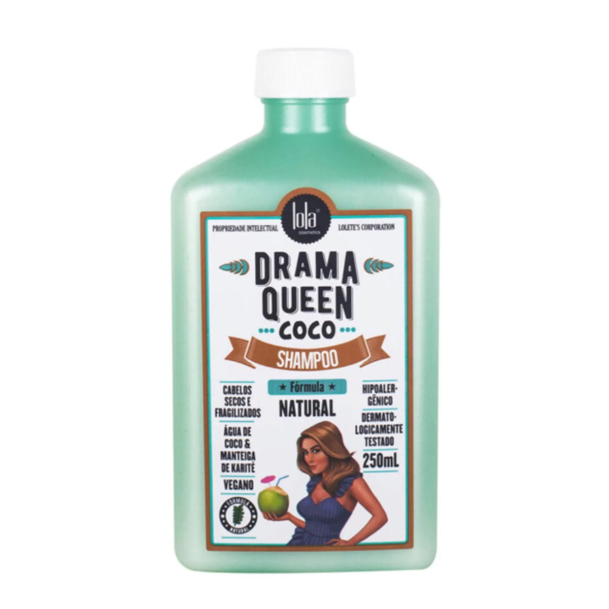 Lola Cosmetics Lola Drama Queen Coco Champô Natural 250ml