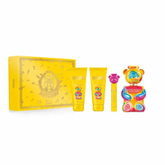 Moschino Toy 2 Gummy Eau De Parfum Spray 100ml Coffret 4 Produits