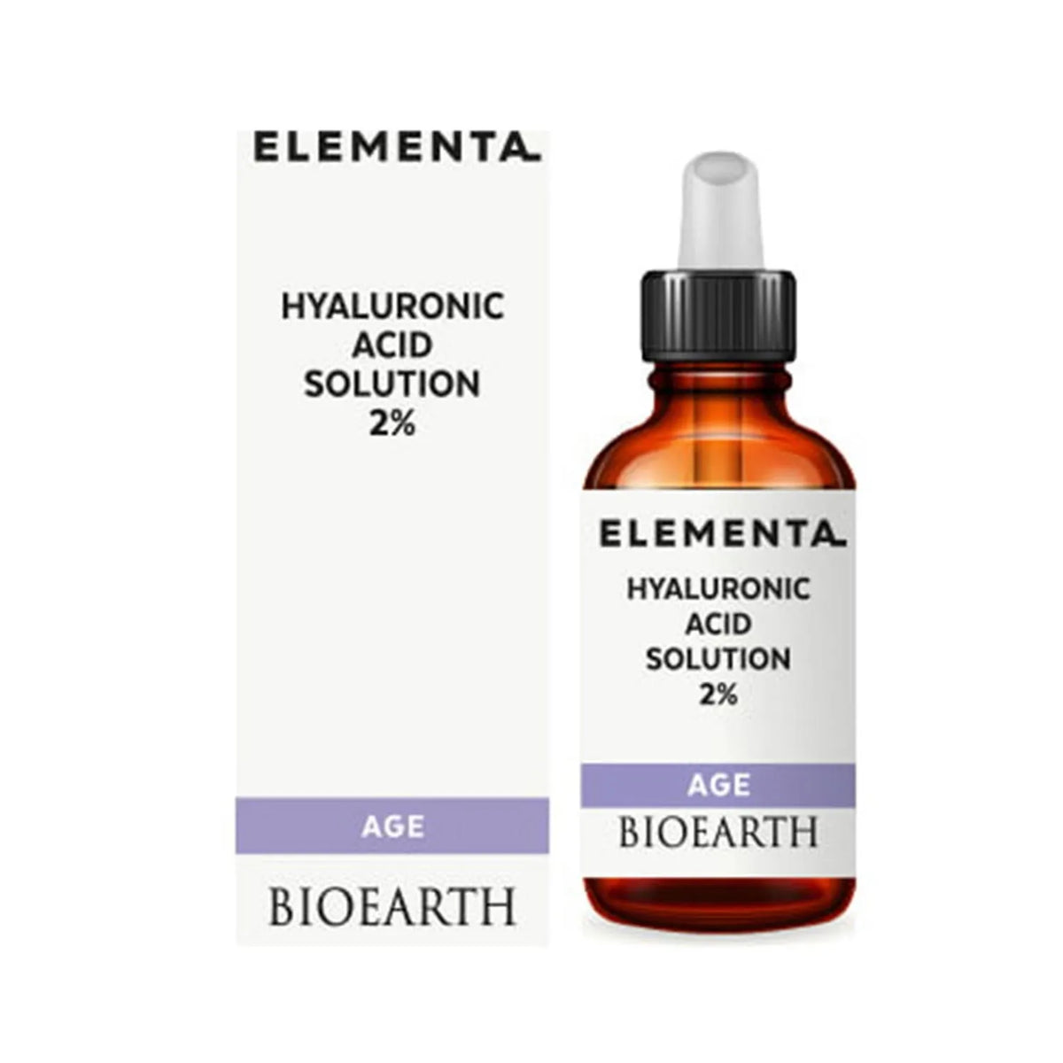 Bioearth Elementa Concentrado Age Solution Ácido Hialurónico 10ml