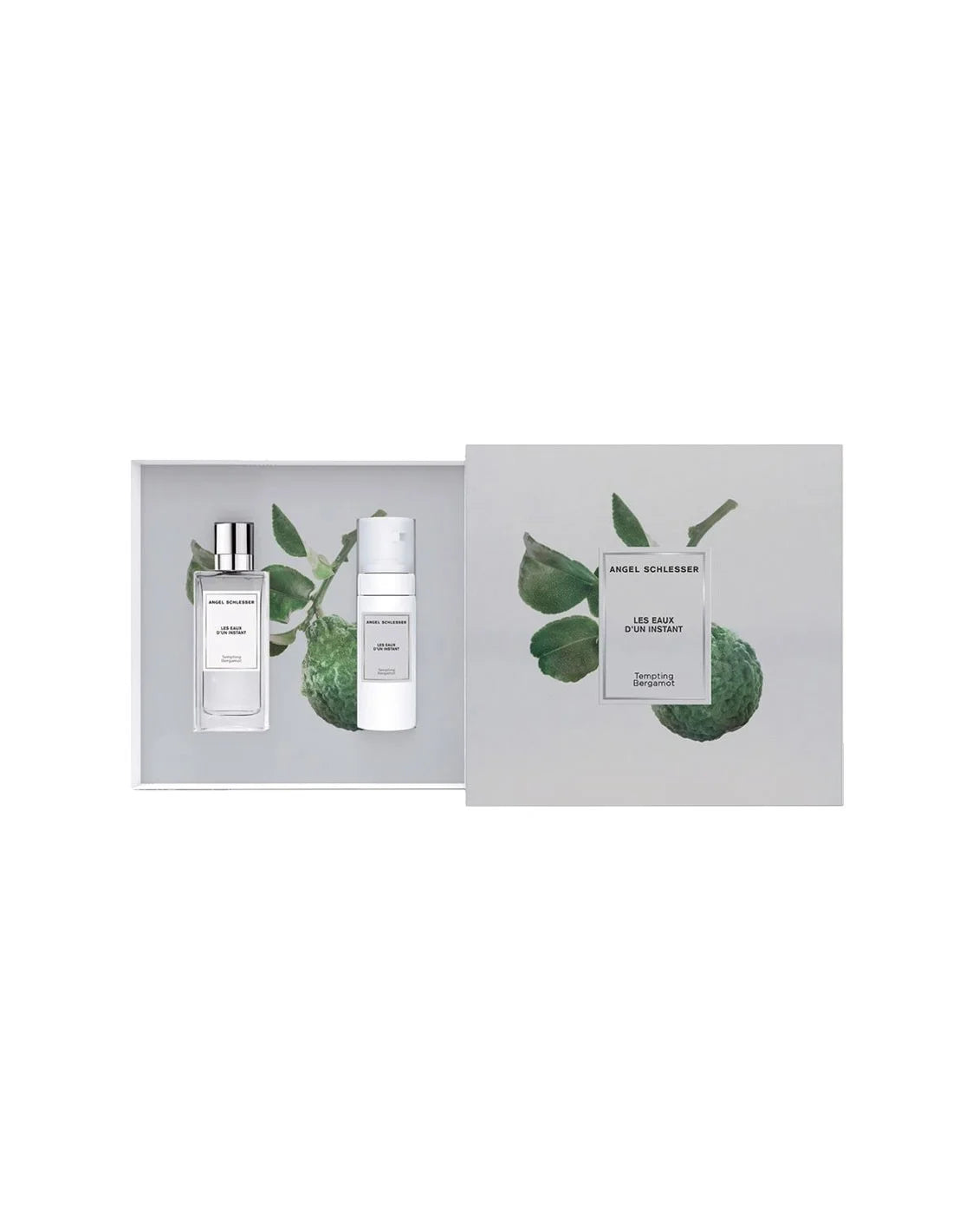 Coffret Angel Schlesser Instant Tempting Bergamont Watercolor Eau De Toilette Spray 100ml Conjunto 2 Peças