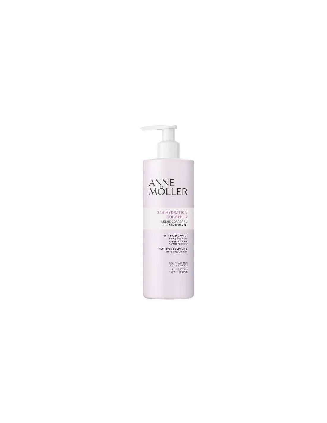 Anne Möller Body Essentials Leite Corporal Hidratação 24h 400ml