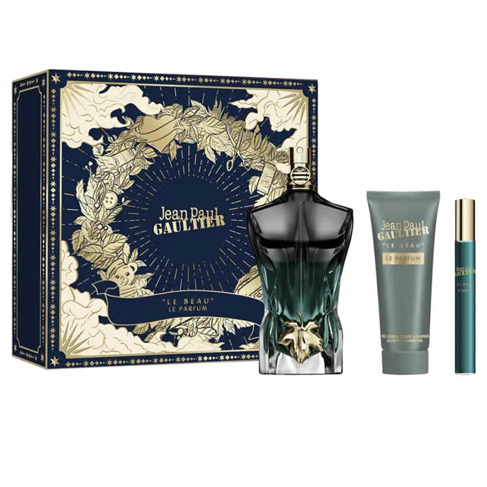 Jean Paul Gaultier Le Beau Le Parfum Eau de Perfume Spray 125ml Coffret 3 Produits