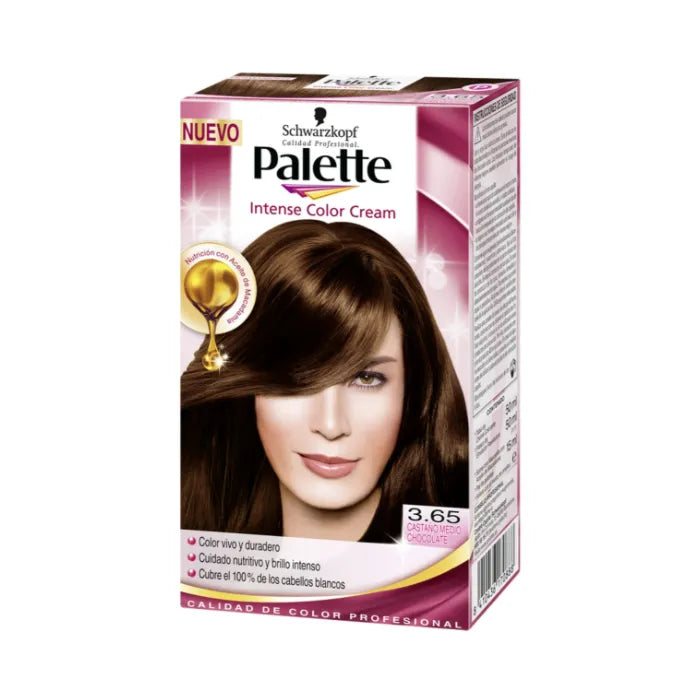 Schwarzkopf Palette Intense Color Cream 3.65 Castanho Chocolate