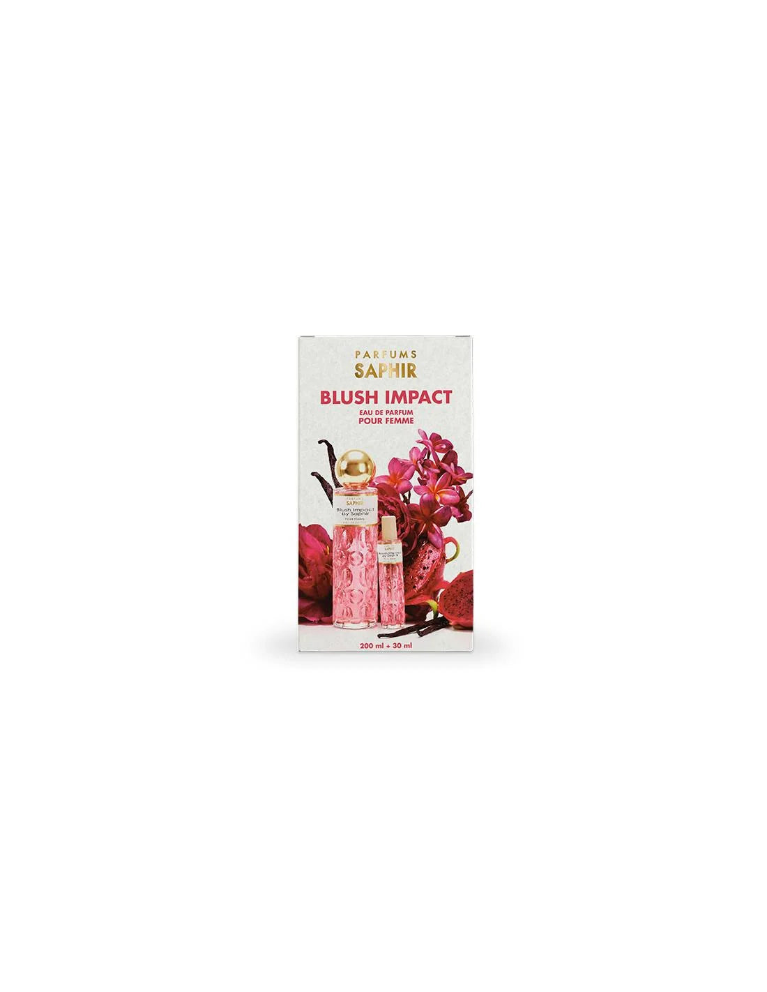 Conjunto Saphir Blush Impact EDP Spray 200 ml + 30 ml