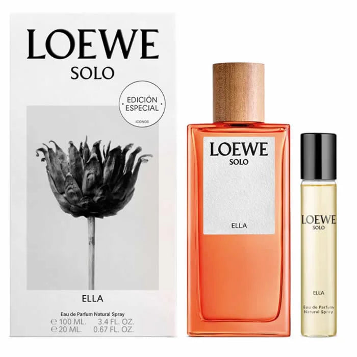 Loewe Solo Ella Eau de Parfum Zerstäuber 100ml 2-teiliges Set