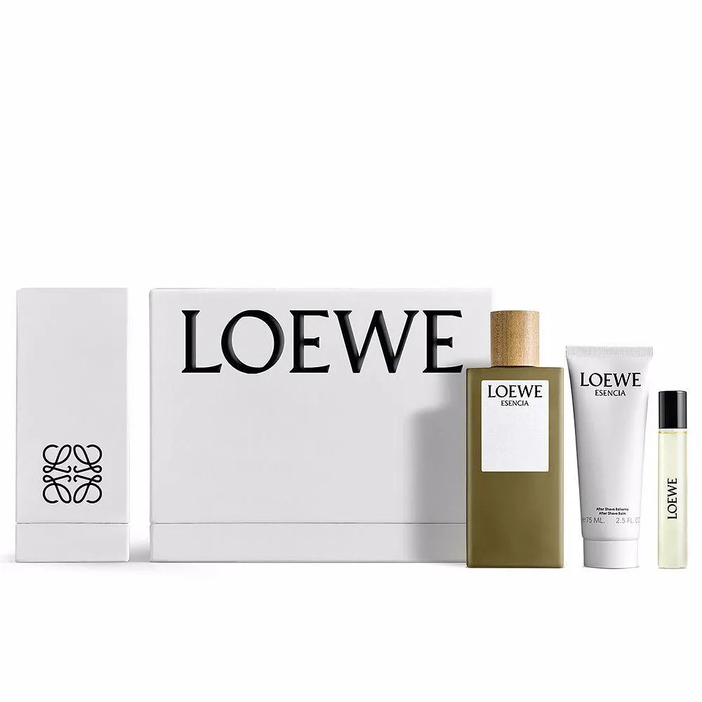 Loewe Esencia Eau de Toilette 100ml Bálsamo Pós-Barba 75ml Spray 10ml
