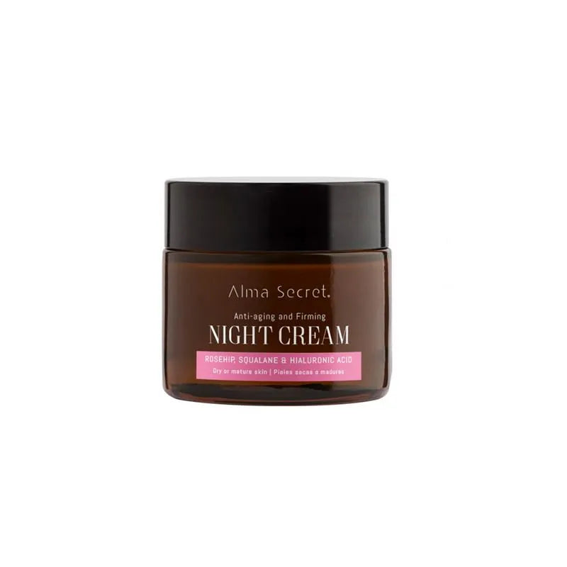 Alma Secret Night Cream Multi-Reparadora Antienvelhecimento para Peles Sensíveis 50 ml