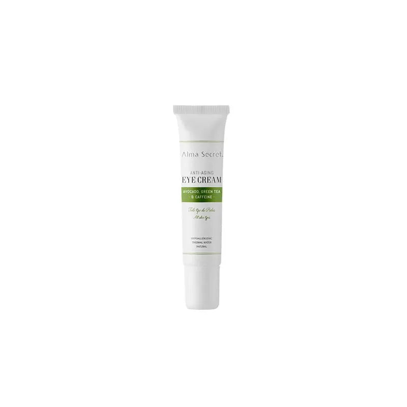 Alma Secret Creme de Olhos Antienvelhecimento com Abacate, Chá Verde e Cafeína 10ml