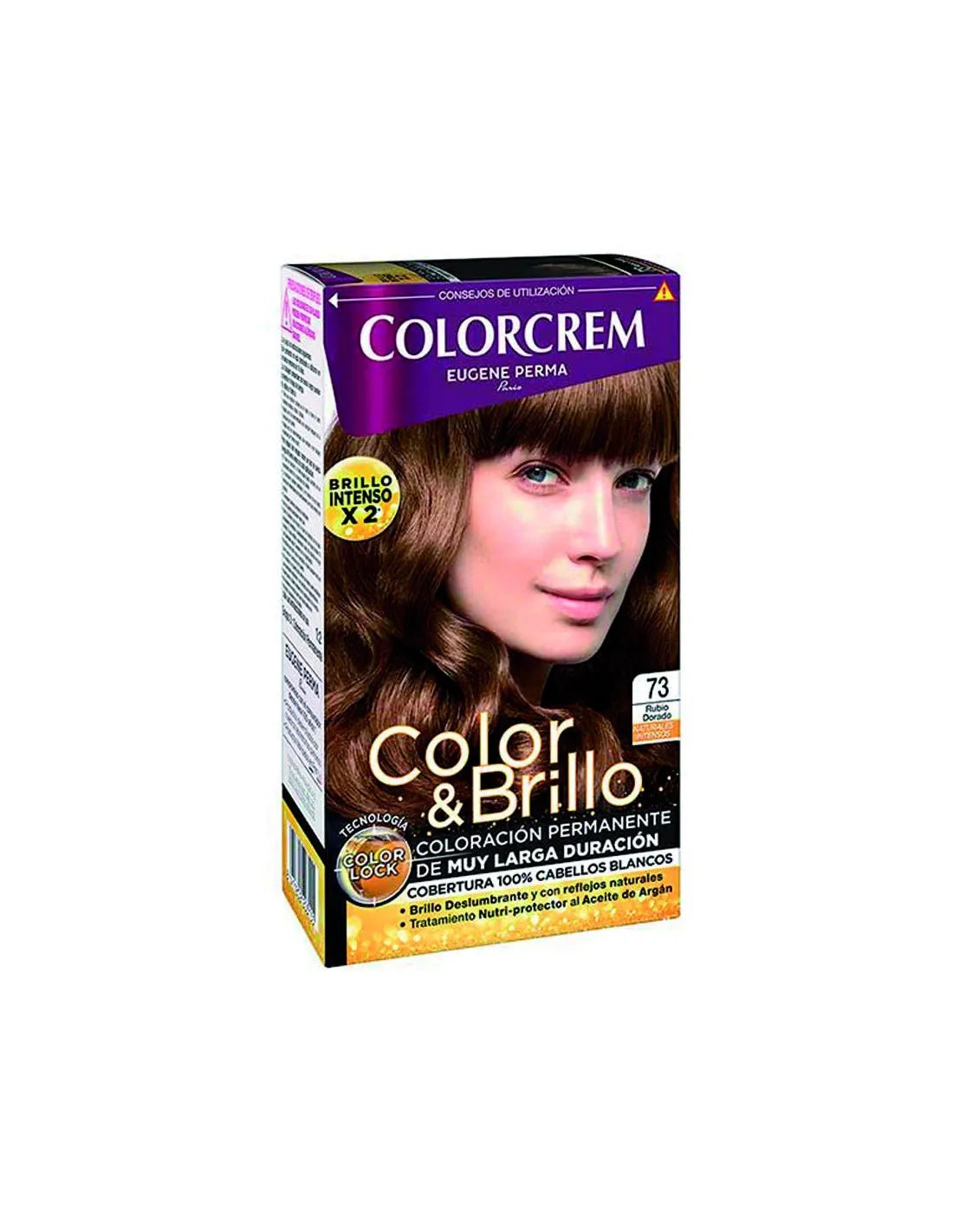 Eugene Perma Coloração Capilar Colorcrem 73 Louro Dourado